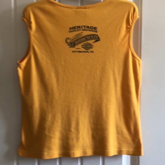 🔥Harley-Davidson Short/Cap Sleeve Top - Picture 6 of 8